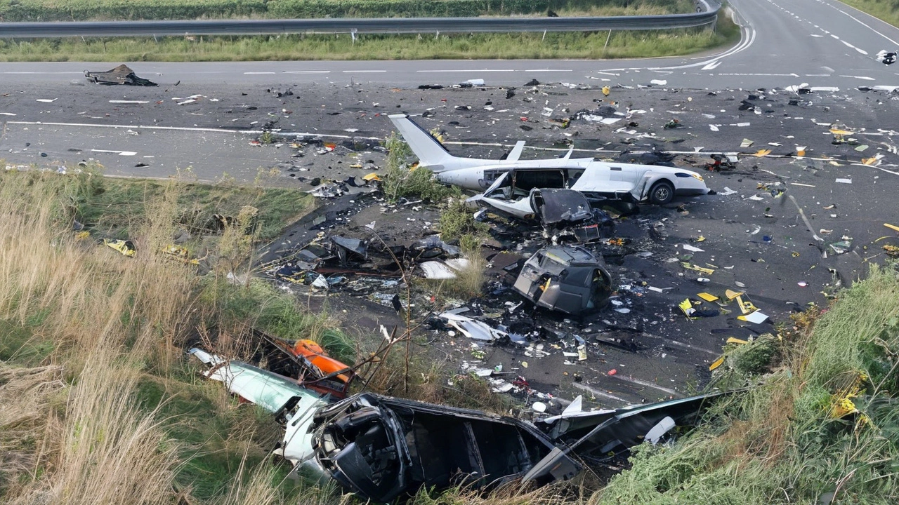 Vrijgave van snelweg en verkeerschaos